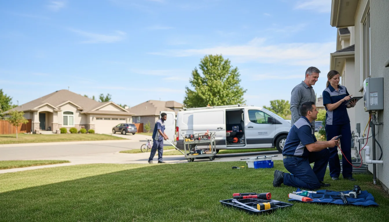 Tankless water heater service in Chili, WI